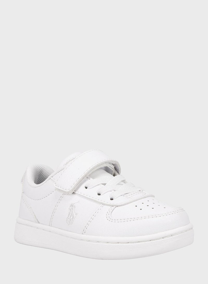 Kids Polo Court Ii Ps Velcro Sneakers