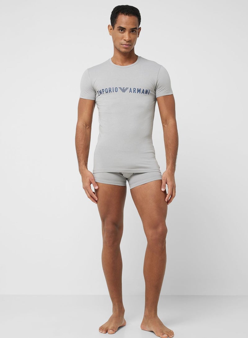 Logo T-Shirt & Trunks Set