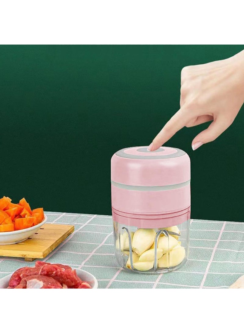250ML Usb Portable Small Electric Food Chopper