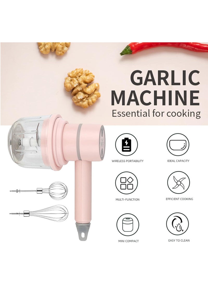 300ML Usb Portable Small Electric Food Chopper