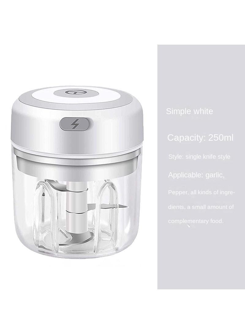 250ML Usb Portable Small Electric Food Chopper