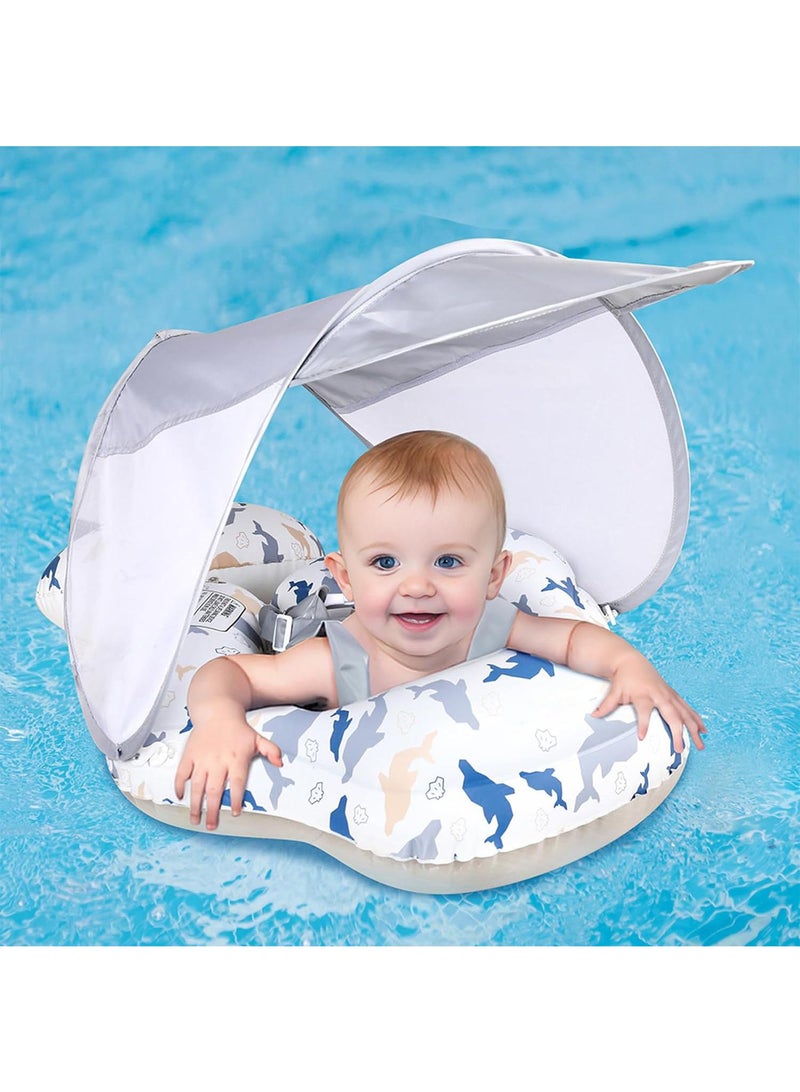 60*58cm Children's Lie Ring With Top Swimming Ring