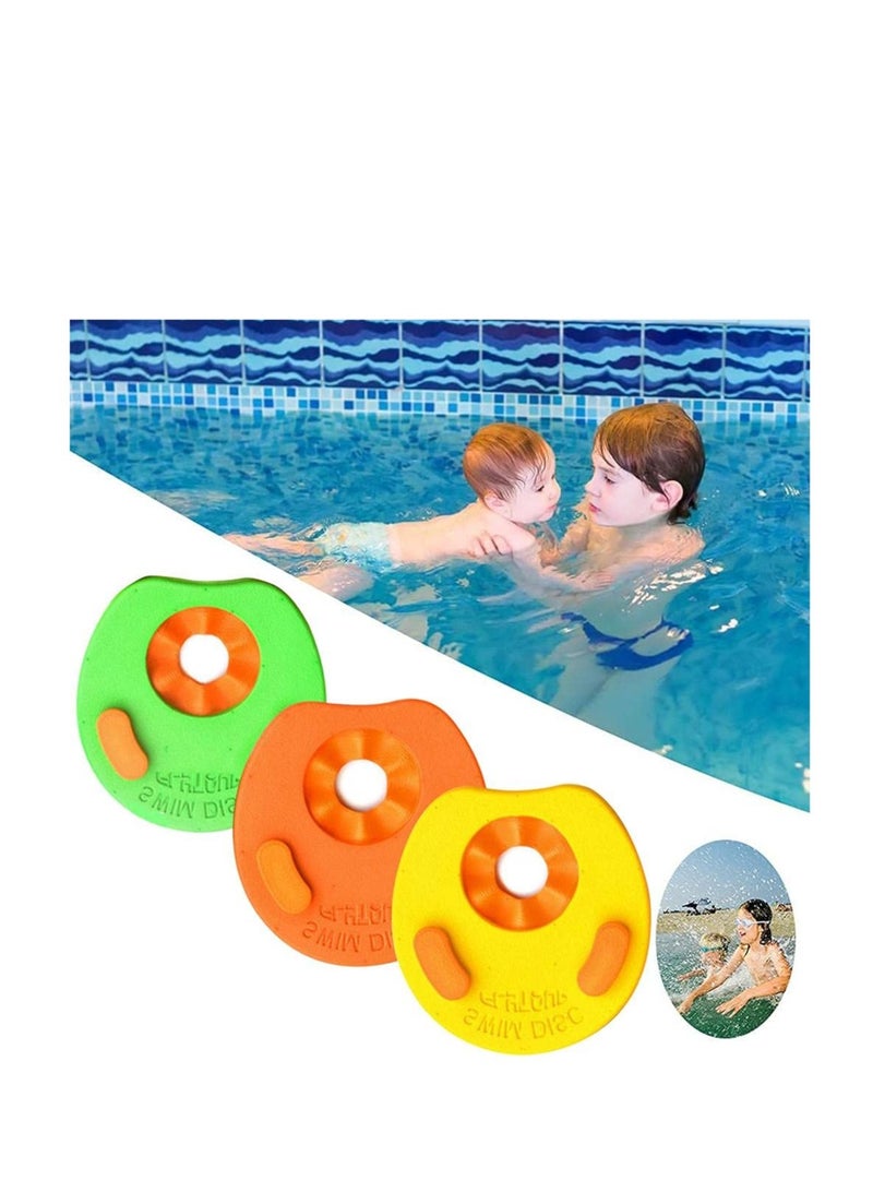 Swimming Arm Floats EVA Foam Arm Bands Floating Sleeves, Water Wings Swimming Arm Floats for 4 14 Year Old Kids Pool Baby Swimming Circles Summer Pool Swimming Supplies 6PCs