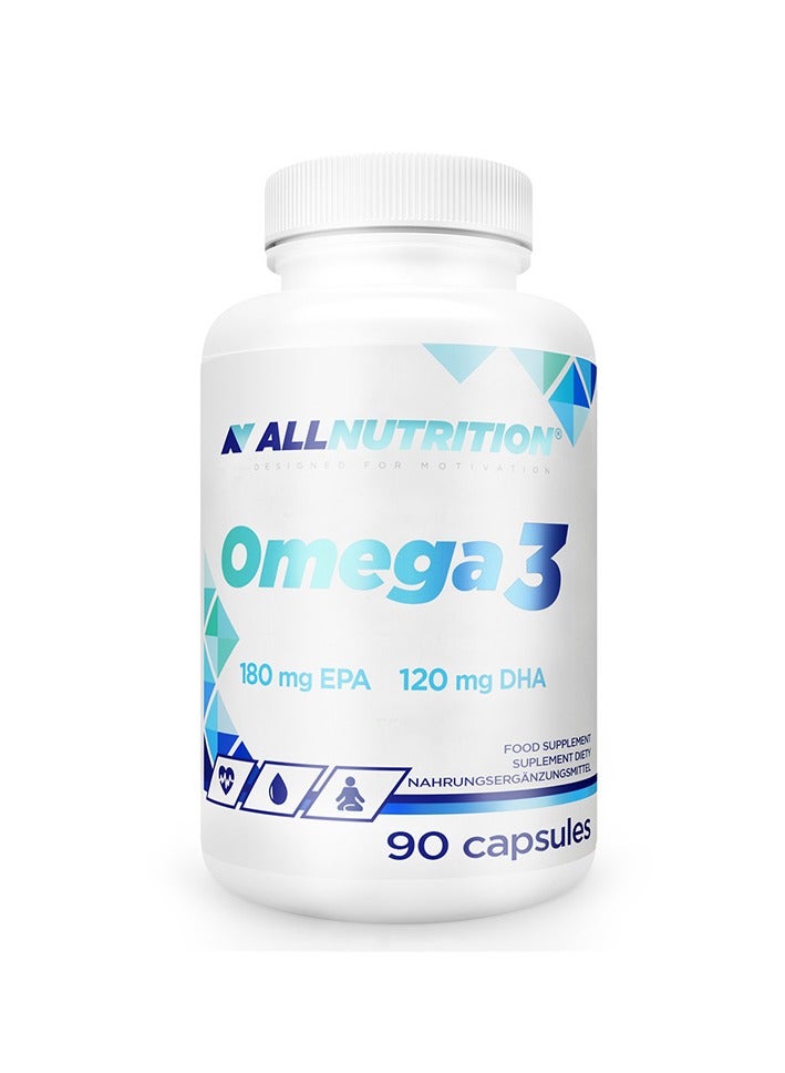 ALL NUTRITION Omega-3 90 capsules 45 Servings 180g