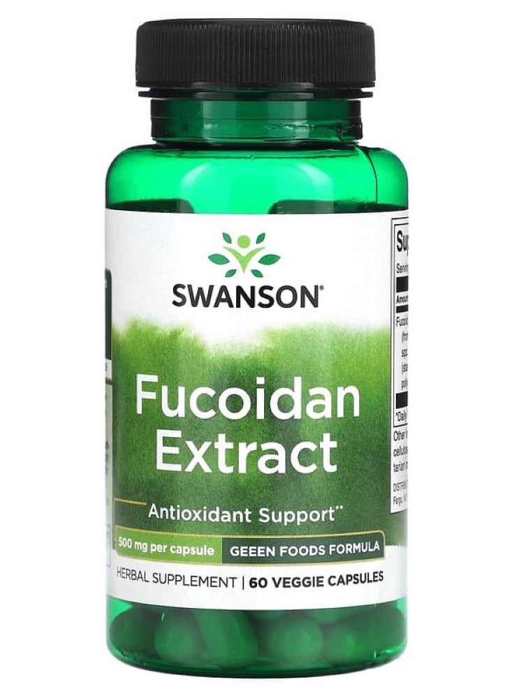 Fucoidan Extract 500 mg 60 Veg Caps