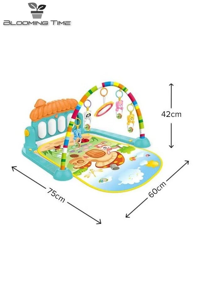 Baby Pedal Piano Toy Multi Functional Pedal Music Early Education Baby Crawling Mat