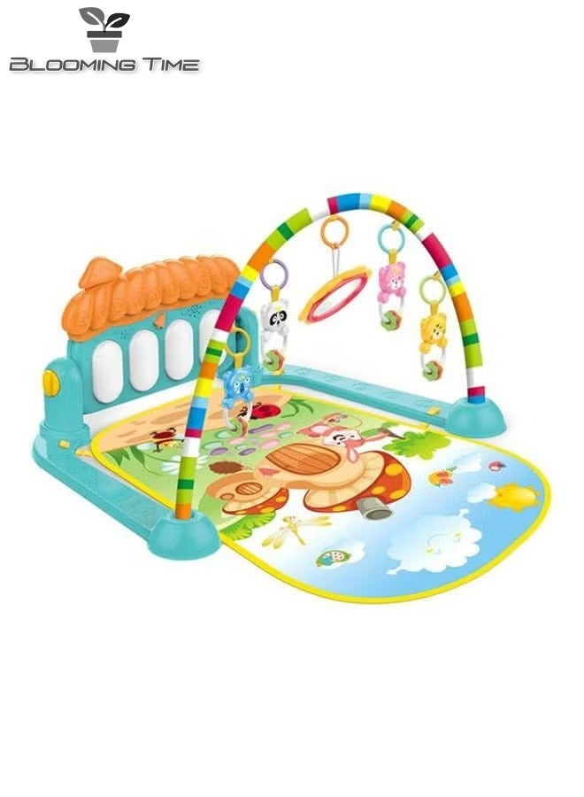 Baby Pedal Piano Toy Multi Functional Pedal Music Early Education Baby Crawling Mat