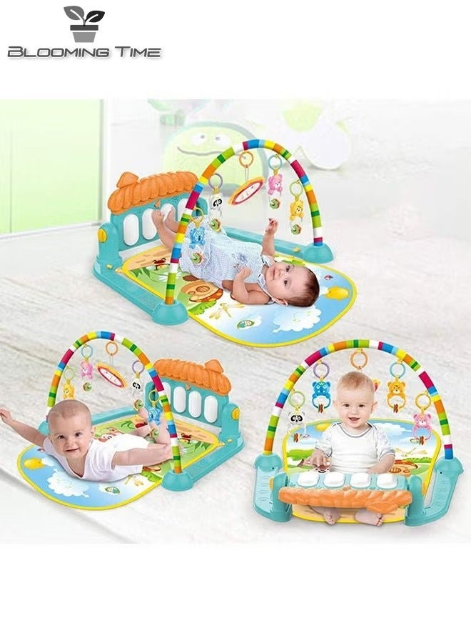 Baby Pedal Piano Toy Multi Functional Pedal Music Early Education Baby Crawling Mat