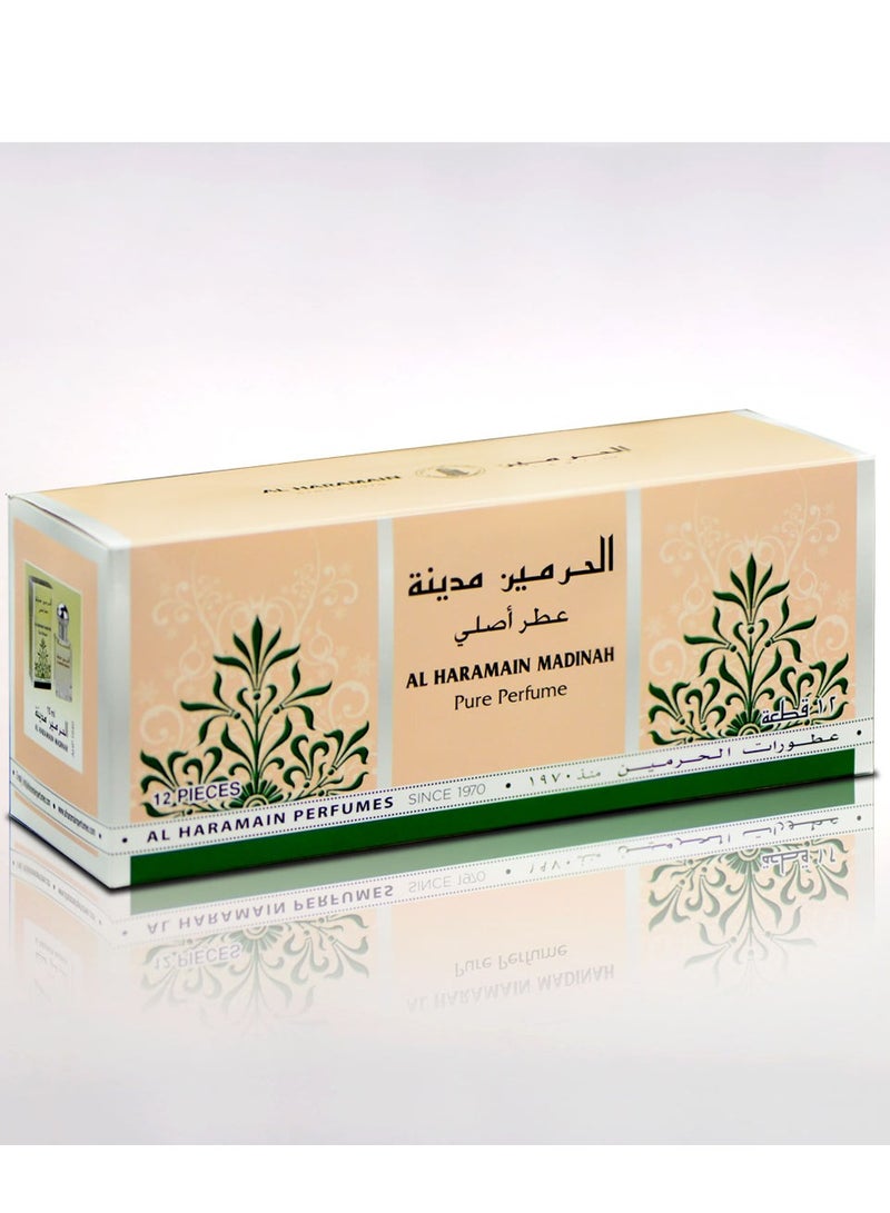 Haramain Madinah 15ml pack of 12 pcs