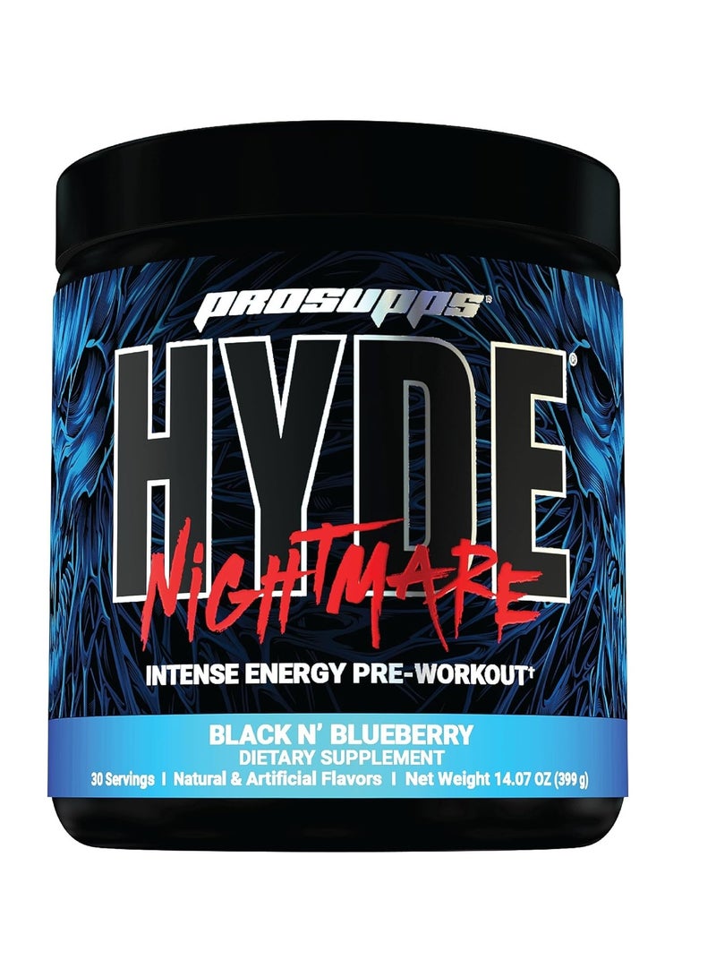 PROSUPPS Hyde Nightmare Pre-workout 30 Serving Black N' Blueberry