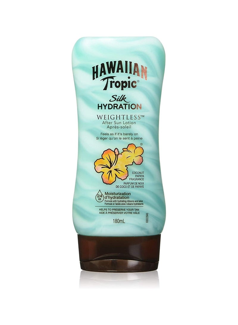 Hawaiian Tropic Silk Hydration Weightless After Sun Lotion 180ml