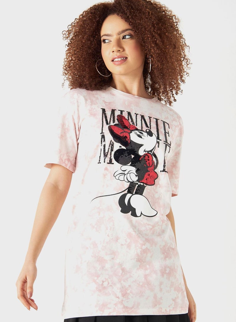 Minnie Mouse Sequined T-Shirt