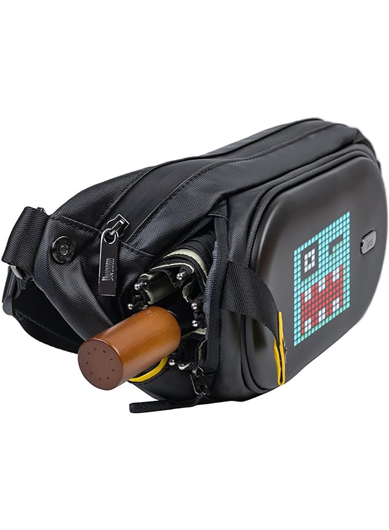 Divoom Backpack Divoom Pixoo Slingbag - C Shoulder bag Pixel art display.