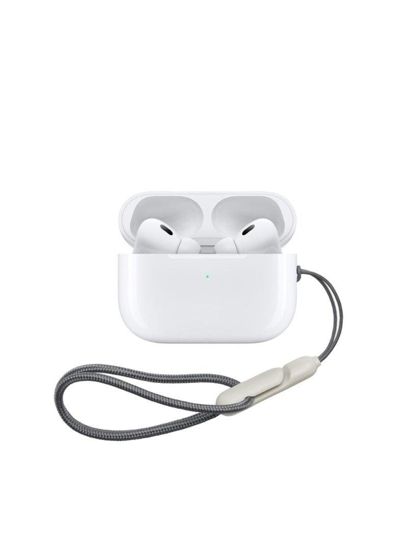 Green Lion 2nd Gen Earbuds Pro2 with Wireless Charging,BT 5.3 Version_White