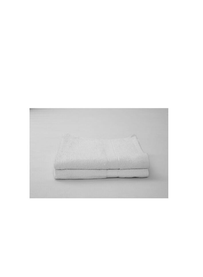 Princes Ring Spun Bath Towel Cotton, White 70X140cm