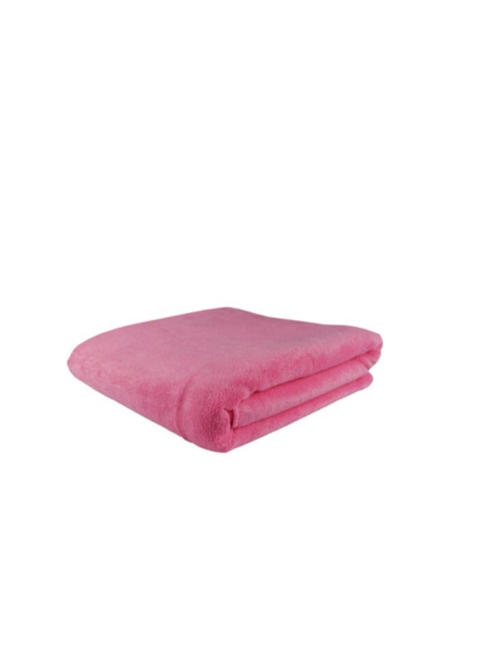 Enjoyhouse Microfiber Bath Towel Pink 70X140 Cm