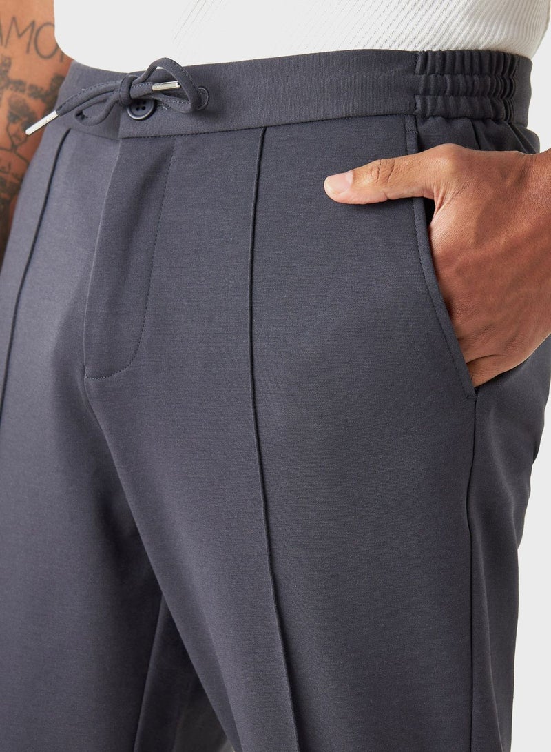 Drawstring Pocket Detail Sweatpants