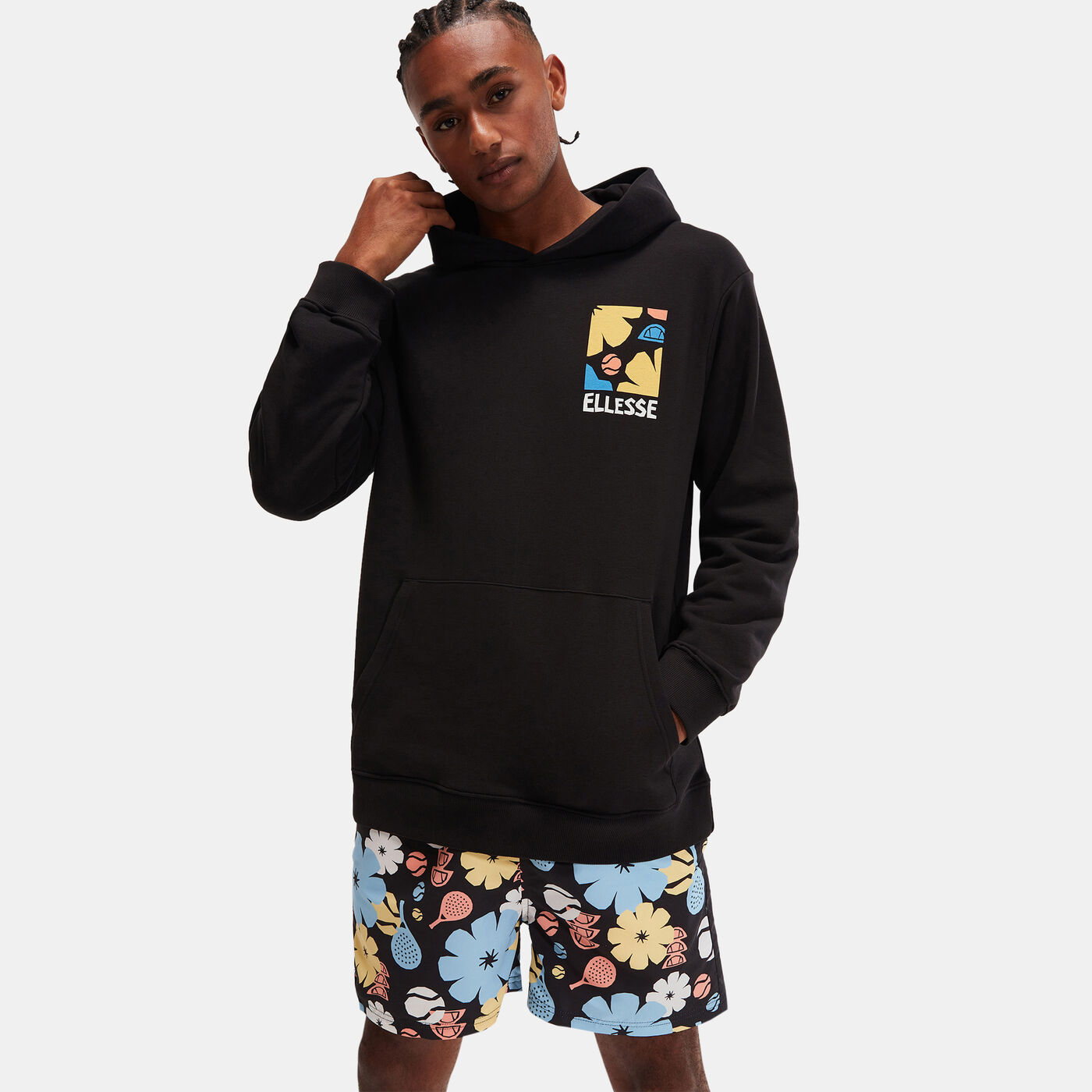 Men's Tepsoni Graphic Printed Hoodie