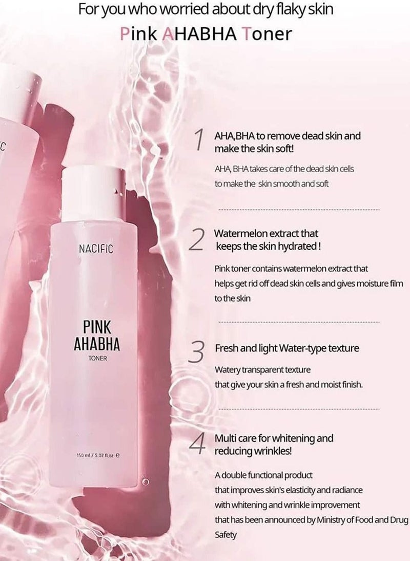 Nacific Pink Aha Bha Toner 150 ml