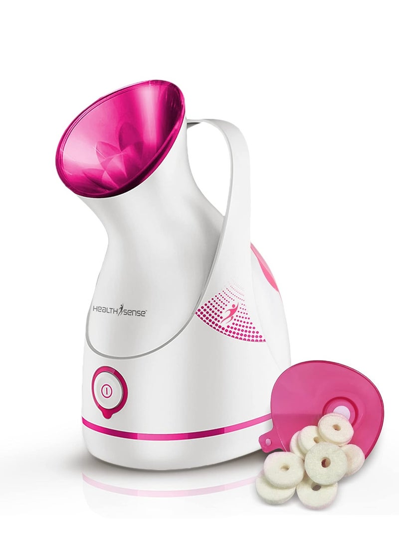 HealthSense Steamer for Cold and Cough, Vaporizer and Steamer for Face steam