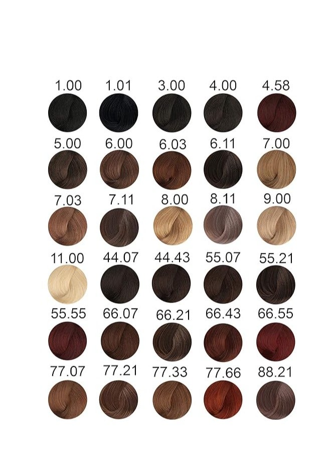 Biomagic Permanent Hair Color with Keratin & Argan Oil-Dark Brown 3.00 60 ml