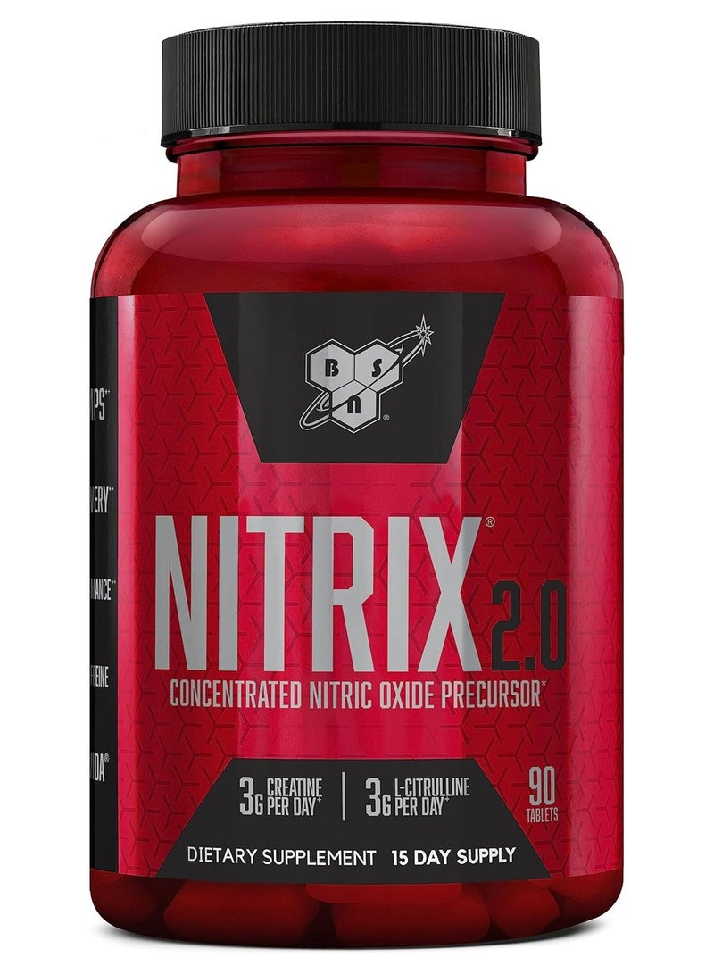 BSN Nitrix 2.0, 30 Servings 90 Tablets 150g