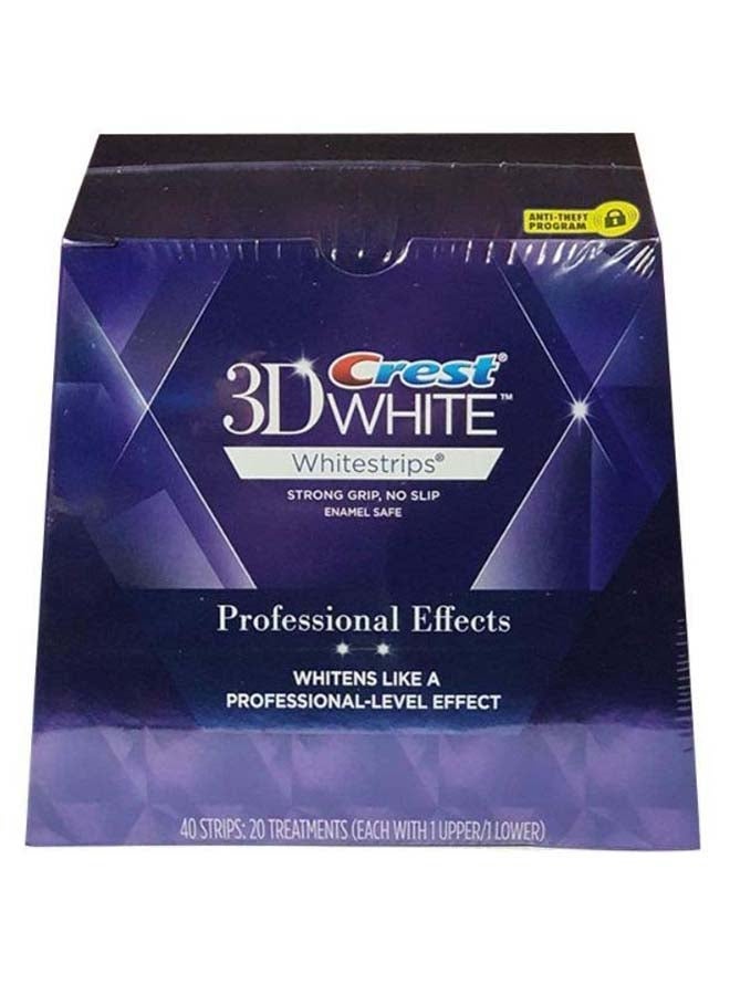 40-Piece 3D WhiteStrips Dental Whitening Kit