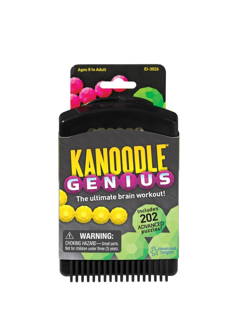Educational Insights Kanoodle Genius Puzzle Game, Stocking Stuffer 3-D Over 200 Challenges