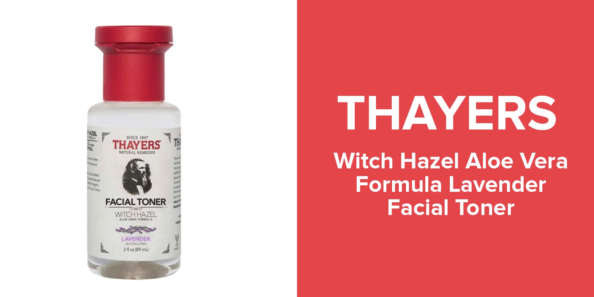 Witch Hazel Aloe Vera Formula Facial Toner