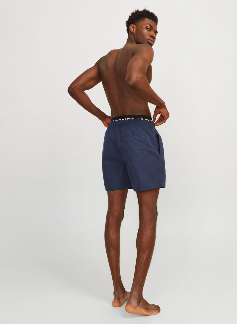 Logo Drawstring Shorts