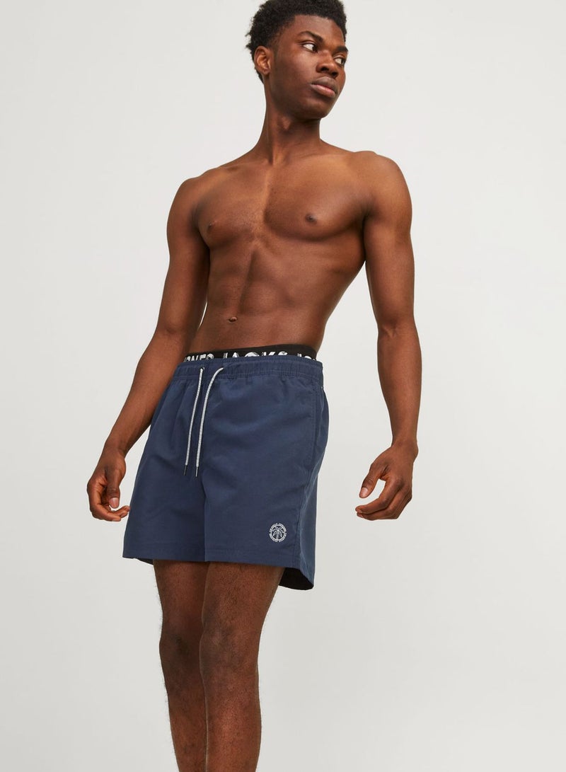 Logo Drawstring Shorts