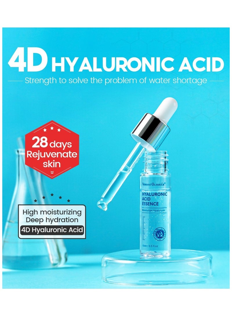 Moisturizing and Nourishing Skin Hyaluronic Acid Essence 15ml
