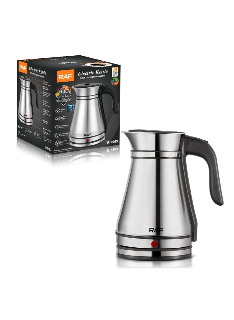 Household Stainless Steel Liner Automatic Power-off Kettle 1.5L