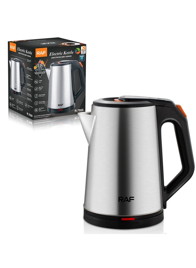Household Stainless Steel Liner Automatic Power-off Kettle 2.2L