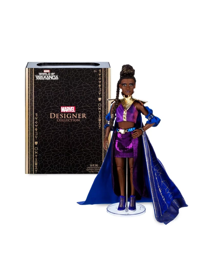 Marvel Designer Collection - Shuri - Black Panther - World Of Wakanda - Limited Edition Doll - 1 Of 4500 Worldwide