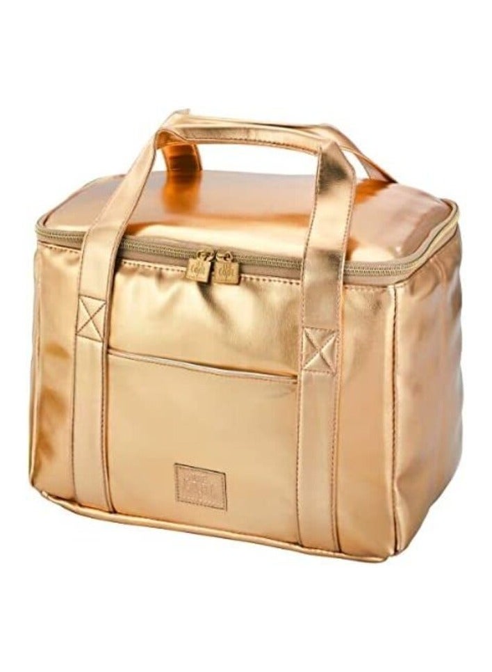 Wunasia Becool Outdoor Square Gold Cooler Box
