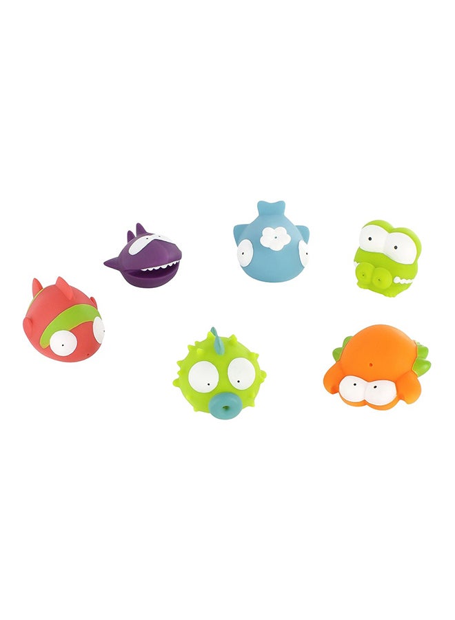 Ocean Animals Bath Toys X6, 0 Months +