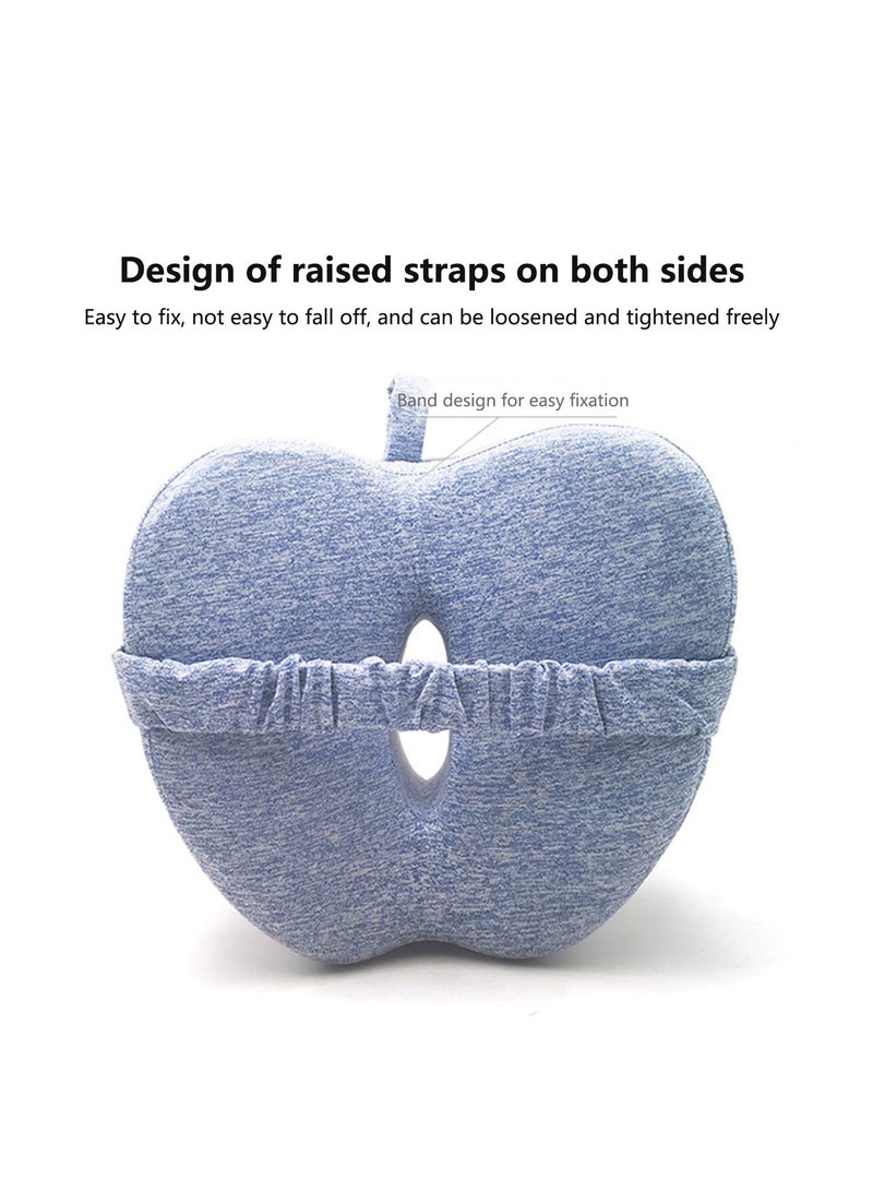 Leg & Knee Foam Support Pillow Memory Foam - Soothing Pain Relief for Sciatica, Back, Hips, Knees, Joints & Pregnancy