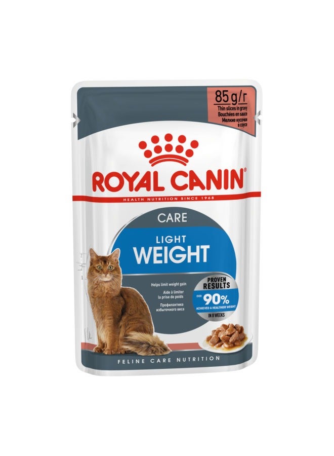 Feline Care Nutrition Light Weight Care Wet Food  Pouches