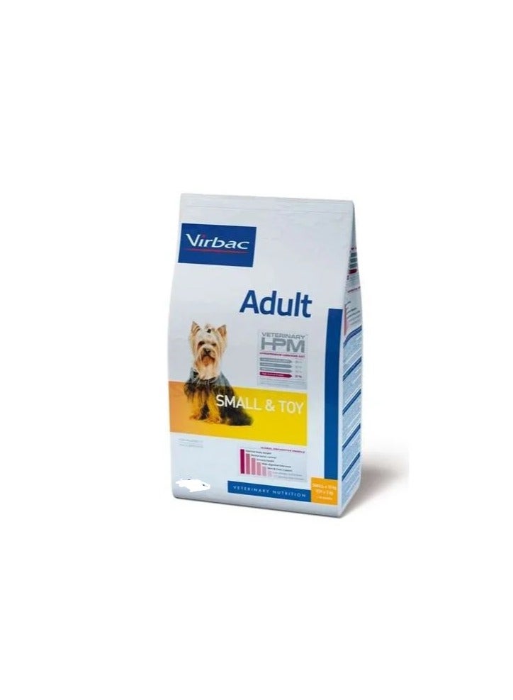 ADULT DRY FOOD FOR DOG - SMALL & TOY 1.5 Kg