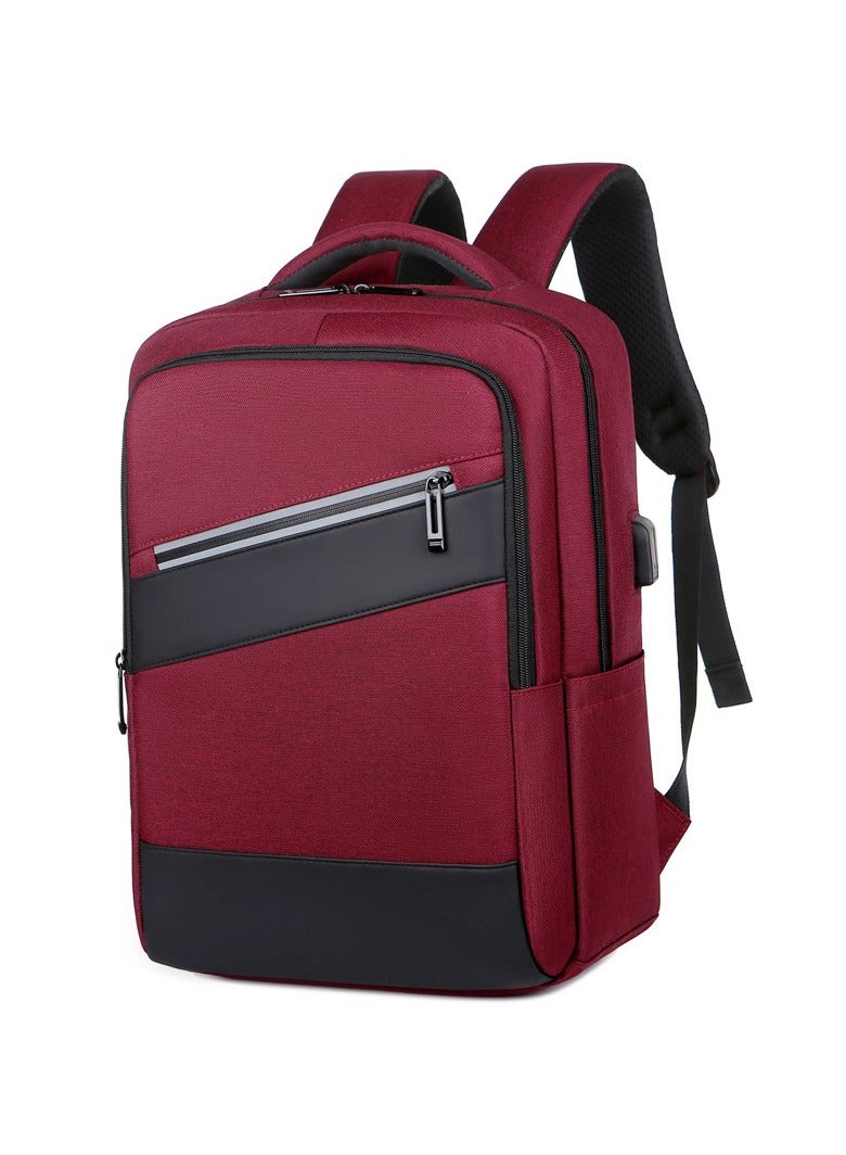 Fashion Double Back Simple Commuting Travel Men's Computer Backpack