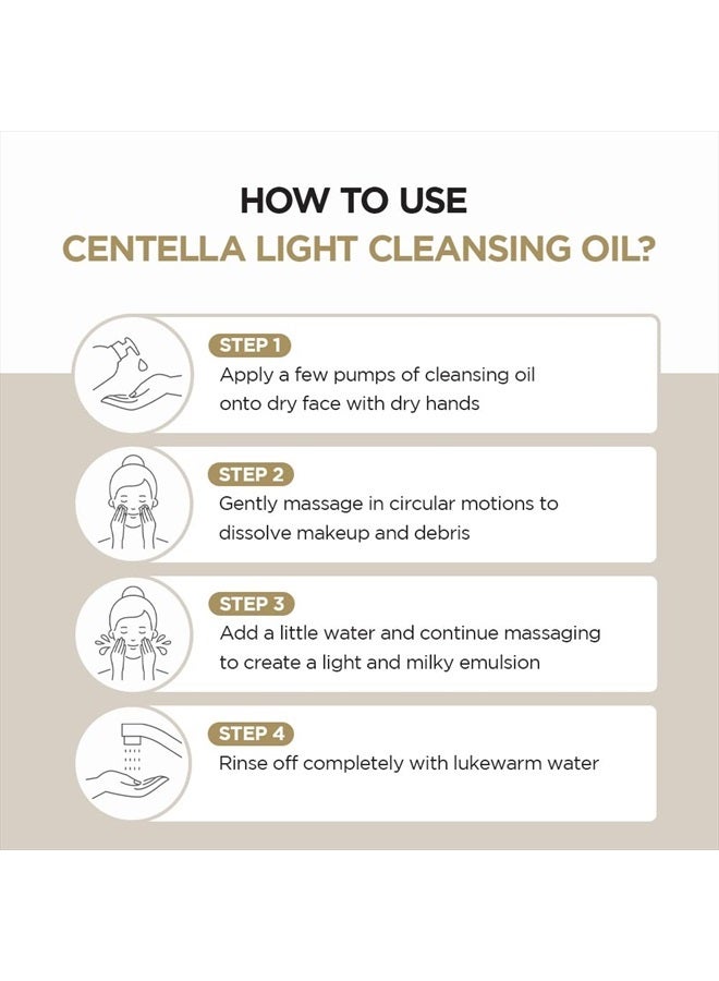 Madagascar Centella Light Cleansing Oil 6.76 fl.oz, 200ml