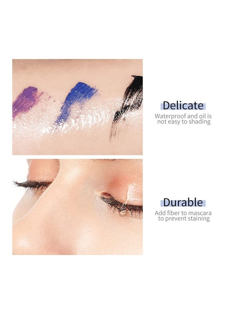 SYOSI 4D Fiber 9 Colors Set Lash Mascara, Create Thicker Longer Personalized Eyelashes, Long Lasting Waterproof Smudge-proof, All-day Sophisticated Eye Makeup Unique (1 Set)