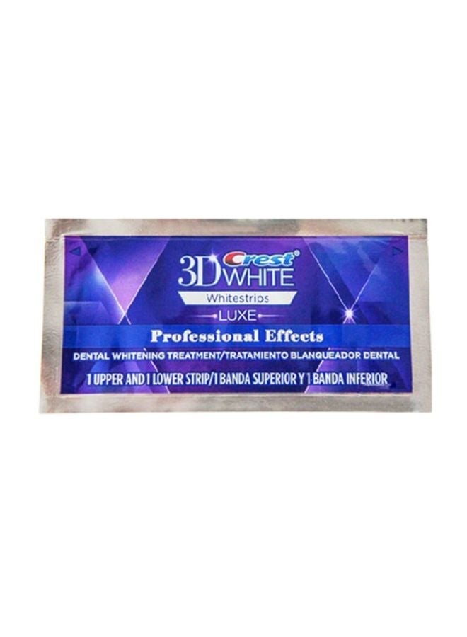 3-Piece 3D White Professional Effects Whitestrips Set 15grams