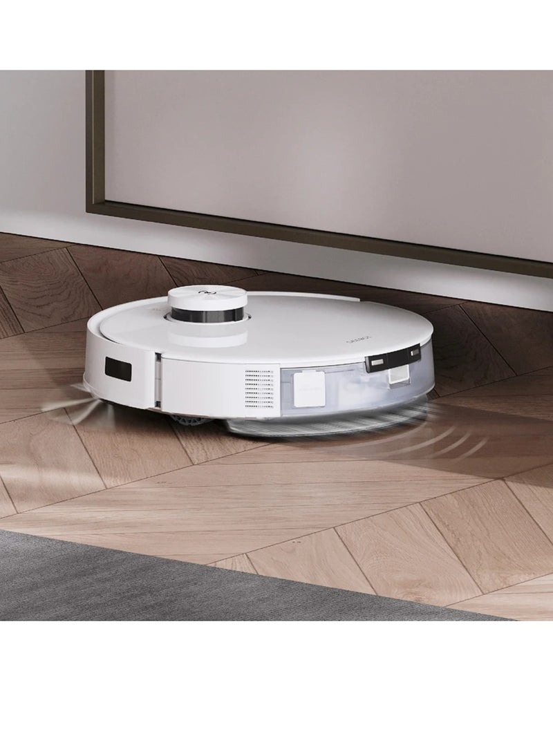 DEEBOT T10  Smart Robotic Vacuum Cleaner With Mop 45 W DBX33 White