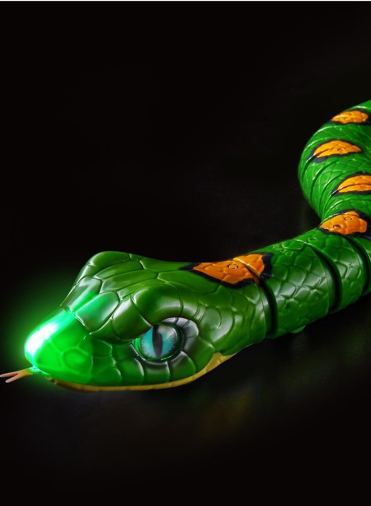 ZURU ROBO ALIVE Robotic Pet Slithering SNAKE for Ages 3+ (Green)