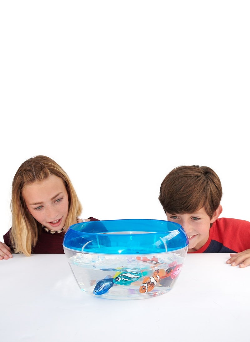 ZURU ROBO ALIVE FISH BOWL Playset For Ages 3+ (Toy Fish Color May Vary)