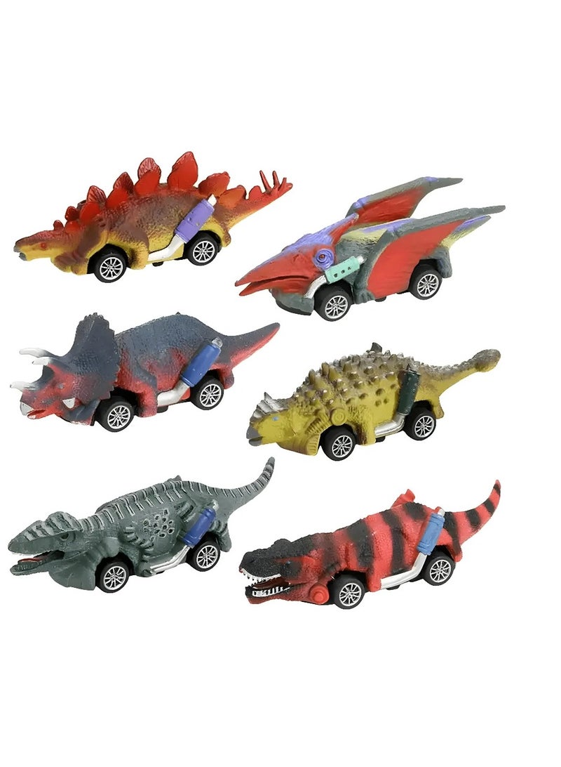 Pull-back Dinosaur Car