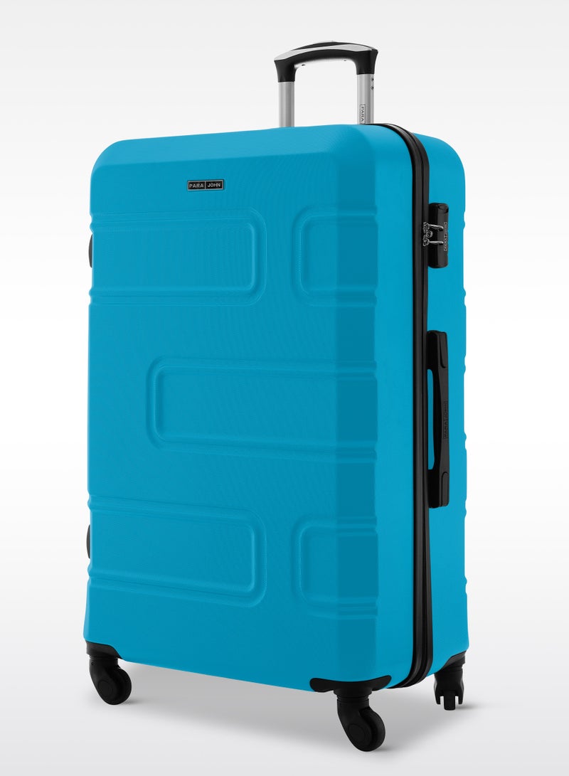 Neo ABS Hardside Spinner Check In Large Luggage Trolley 28 Inch Blue