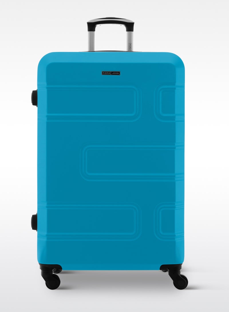 Neo ABS Hardside Spinner Check In Large Luggage Trolley 28 Inch Blue